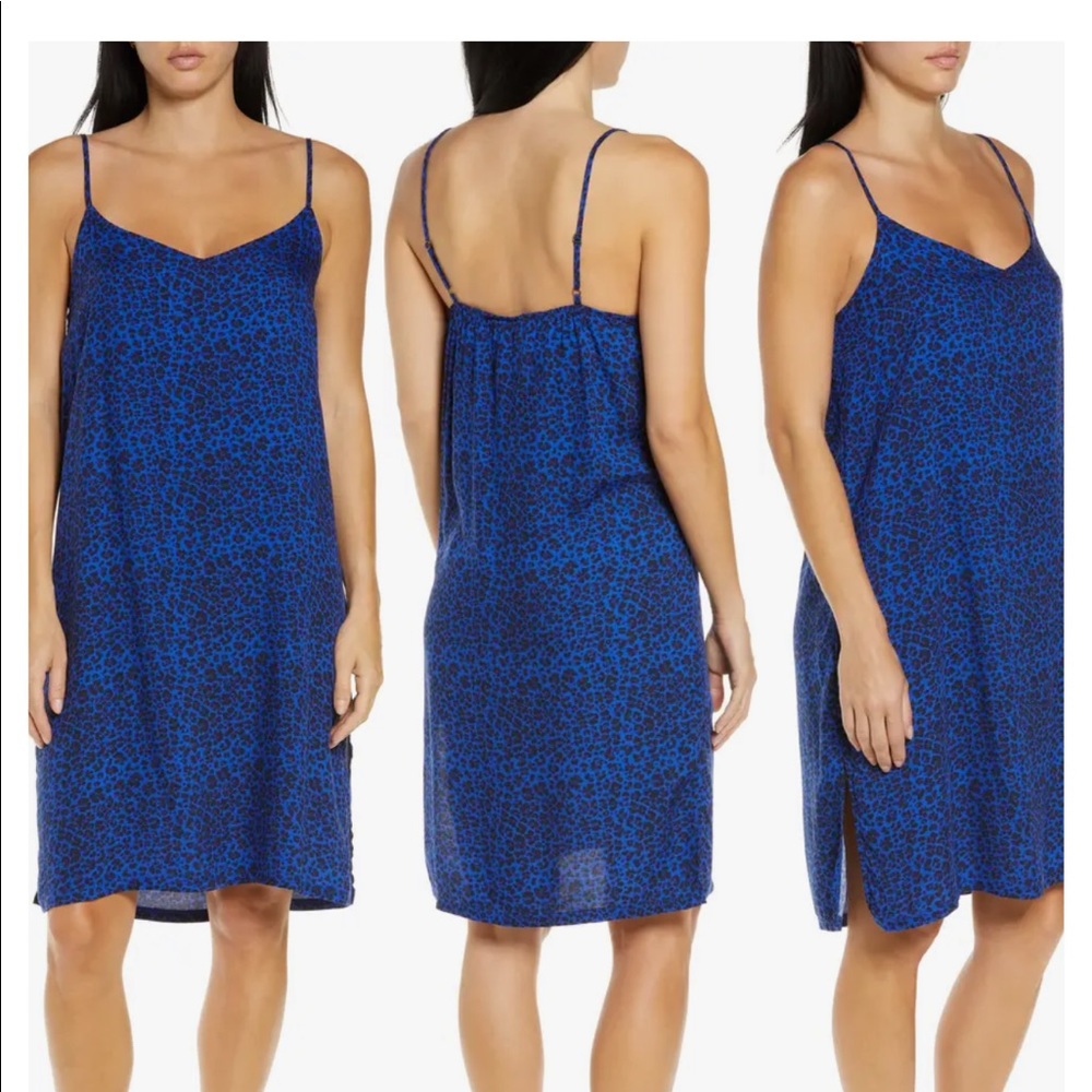 Blueberry fields leopard print chemise